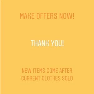 new items coming soon